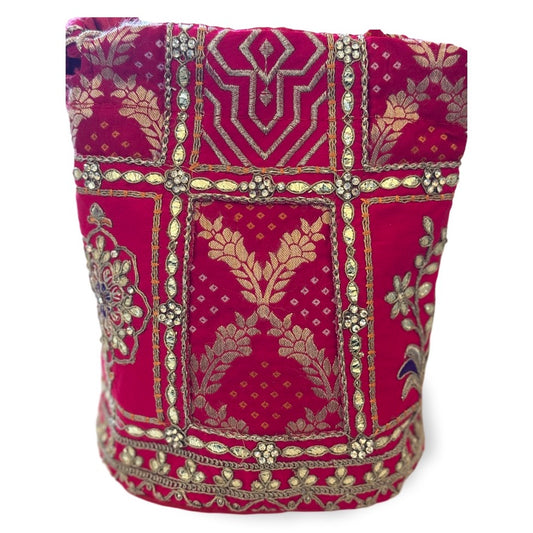 Rani Pink Potli Bag