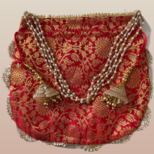 Royal Red Potli Bag