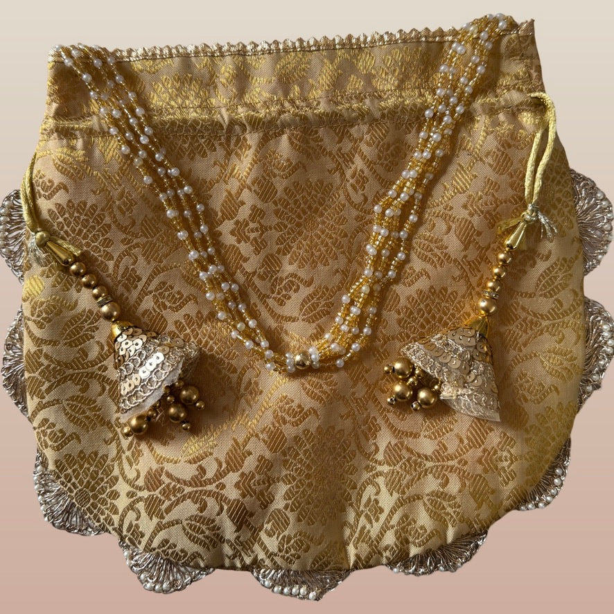 Gold Potli Bag