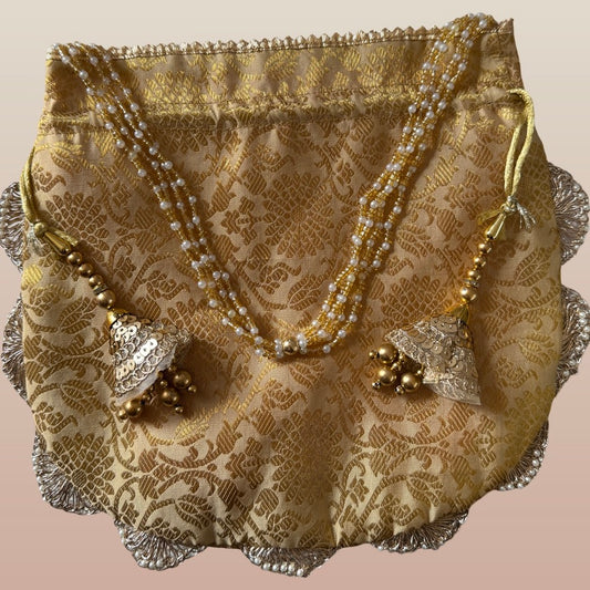Gold Potli Bag