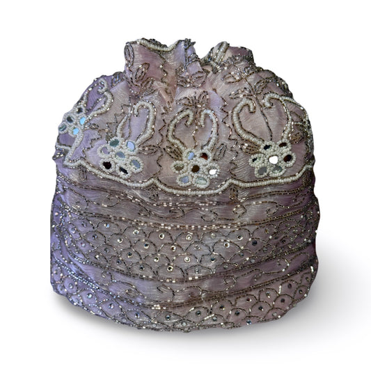 Wisteria Potli Bag with Mirrors