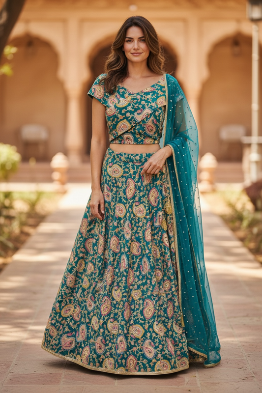 An Off the Shoulder Lengha Set