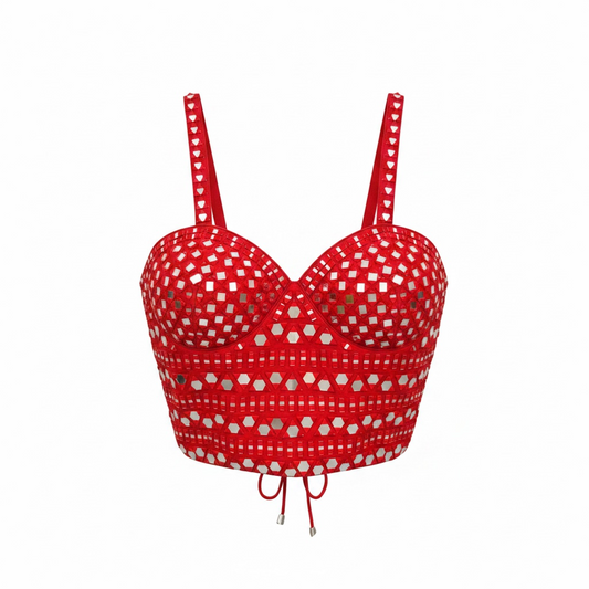 Crimson Red Corset